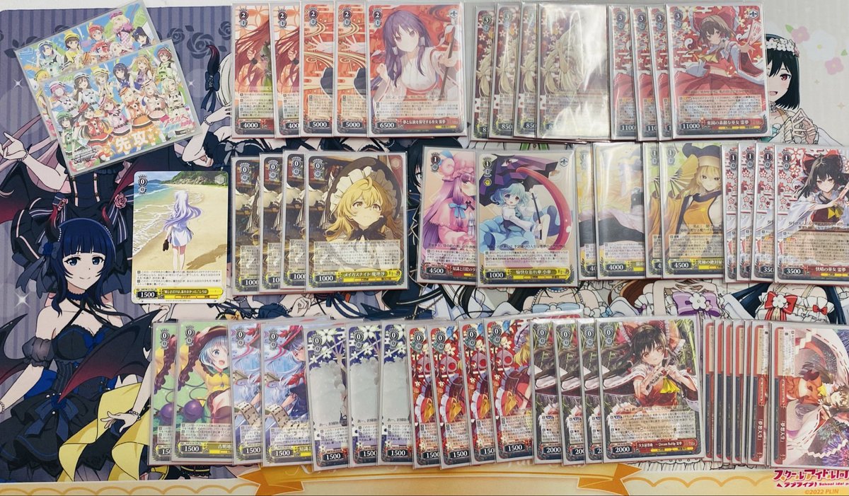 WS】東方Project優勝デッキレシピ(グランドパンダキャニオン秋葉原店