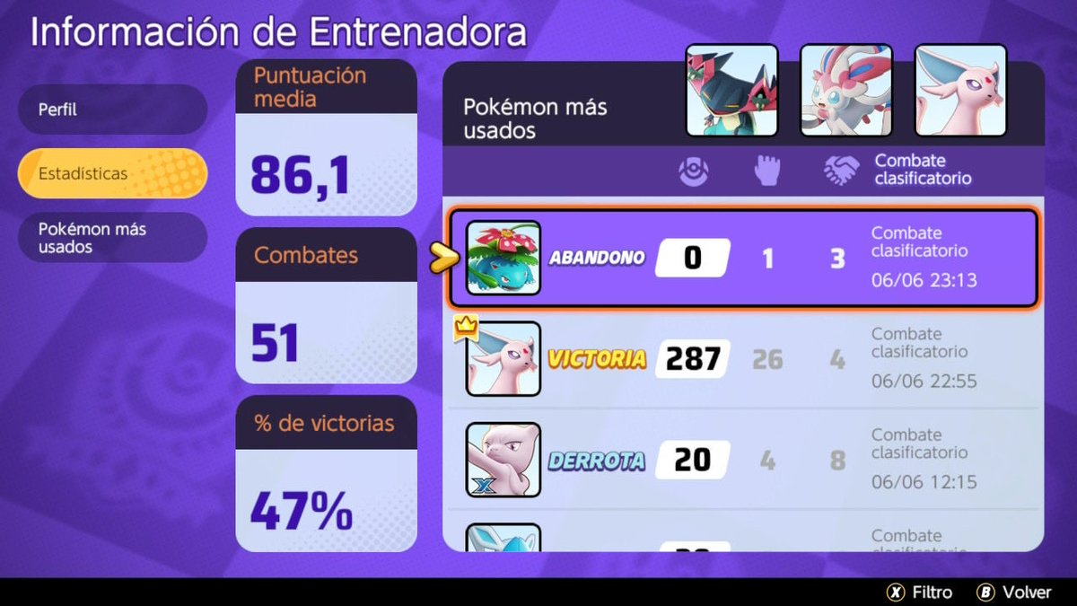 polynesianbitch's tweet photo. @PokemonUnite wtf tu emparejamiento de cagada. https://t.co/1cUR7fv5r3