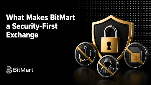 BitMartExchange's tweet photo. Security is always the top issue 🔐

Find out how BitMart protect users 
from phishing, SIM swaps, and account takeovers 👇

https://t.co/HECs9T8Qq8 https://t.co/3DeQ7zFIfI