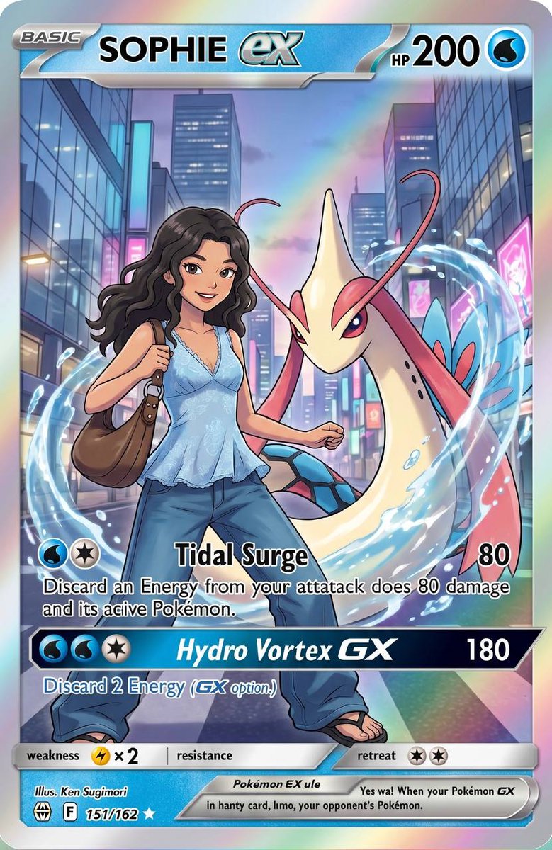 AlucardOps's tweet photo. ✨ new trend: Pokémon card ✨

everyone's turning themselves into Pokémon cards — unique design, stats, aesthetic. you end up looking like a real collectible from a rare set 👀
want one with your own face?

drop your photos into https://t.co/okZh4qSPon and try the biggest photo trend of the season ✨

the prompt is waiting in our ideas channel: https://t.co/79DmxAkmur