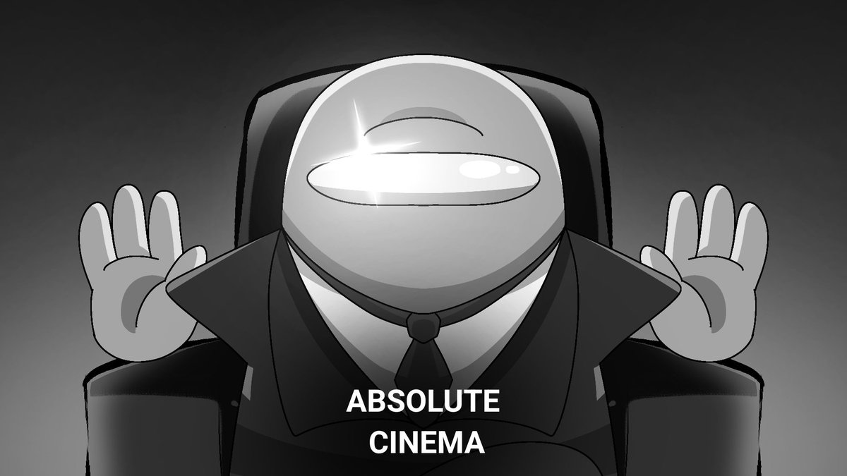 TheMaiiin's tweet photo. Absolute cinema. 
#amongusshow #amongus https://t.co/G23f6REcpZ