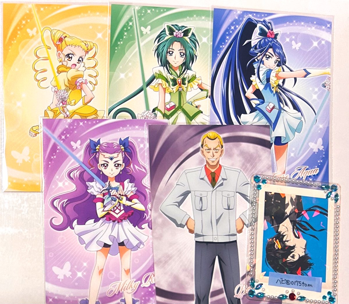 0175tom's tweet photo. 【交換】プリキュア アニメイト 
特典ポストカード/缶バッジ

【譲】画像の物
缶バ:ルージュ、レモネード
ポスカ:レモネード、ミント、アクア、ミルキィローズ、ブンビー

【求】
缶バ:パッション（決まり次第ウエスター）
ポスカ:パッション、イース（決まり次第サウラー、ウエスター）

以下続き↓ https://t.co/fzDloT6n1Z
