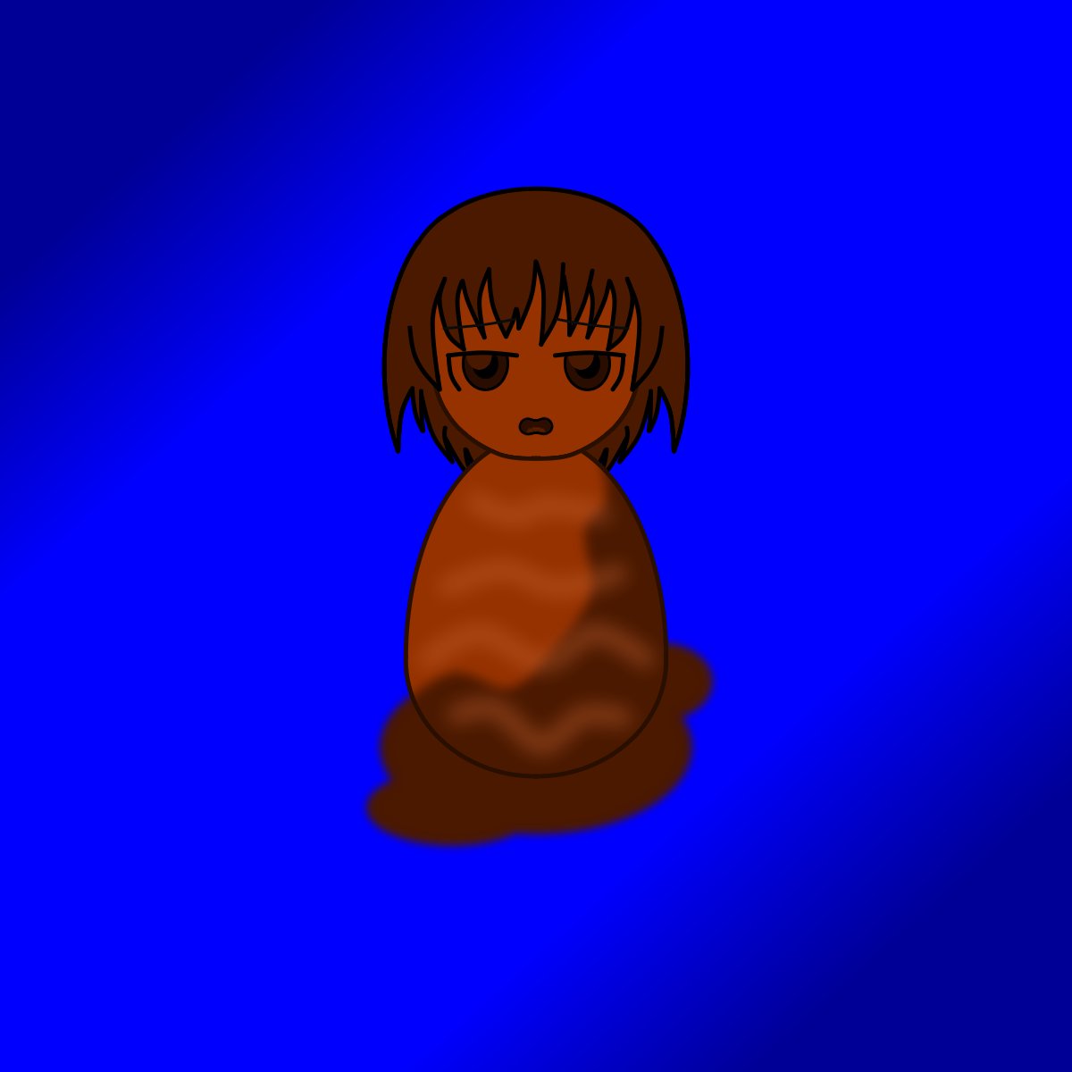 NM905V01's tweet photo. 誕生日プレゼントを兼ねて市川ラプ介( @Ero_aca )さんのるみちゃんの泥人形化を描かせて頂きました！
首下変化と恥じらい顔の差分も作ってみました！ https://t.co/4xArNSa68Y