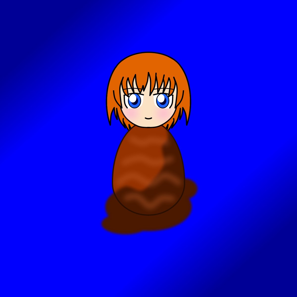 NM905V01's tweet photo. 誕生日プレゼントを兼ねて市川ラプ介( @Ero_aca )さんのるみちゃんの泥人形化を描かせて頂きました！
首下変化と恥じらい顔の差分も作ってみました！ https://t.co/4xArNSa68Y