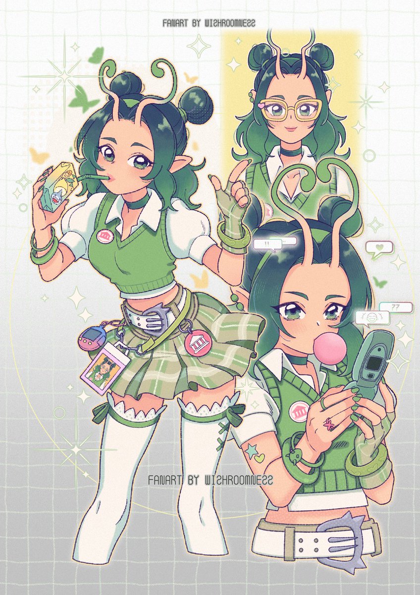 wishroomness's tweet photo. Mantis new skin is so cute💚🦋💚

#MarvelRivals #Mantis https://t.co/CAnxx1sOl3