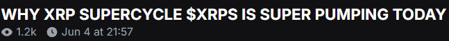f_daynos's tweet photo. $XRPS recent announcement and news are, 

They already had a Telegram group
$XRPS has a lot of reaches now compare before on PumpFun.

#XRPS #XRPSupercycle #xrpupdate #xrppriceprediction #Solana #memecoin100x #PumpFun #OKX #PENGU #coinbase https://t.co/0AvOybiYdE
