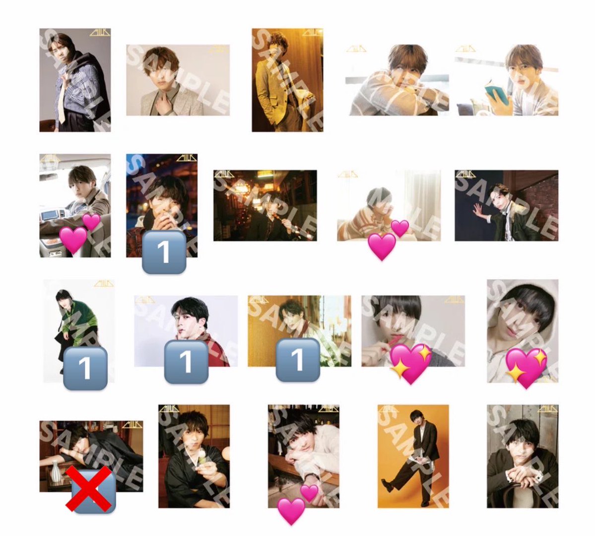chine077's tweet photo. M!LK のぞいてみるく？展 吉田仁人 
生誕生写真過去セット 交換 買取

【譲】 🔢
【求】💖＞💕 or 買取 （複数枚〜）

6/8リリパ、ファンミ渋谷･ガーデンシアター、都内手渡し 郵送
お気軽にご連絡ください。
#MILK交換 #MILK譲 #MILK求 https://t.co/1Jj6AL7eJB