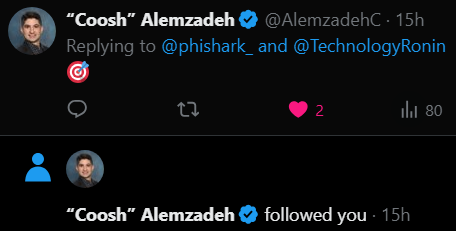 phishark_'s tweet photo. thanks for the follow, Coosh! LFG. @AlemzadehC https://t.co/hXXJCc3mYV