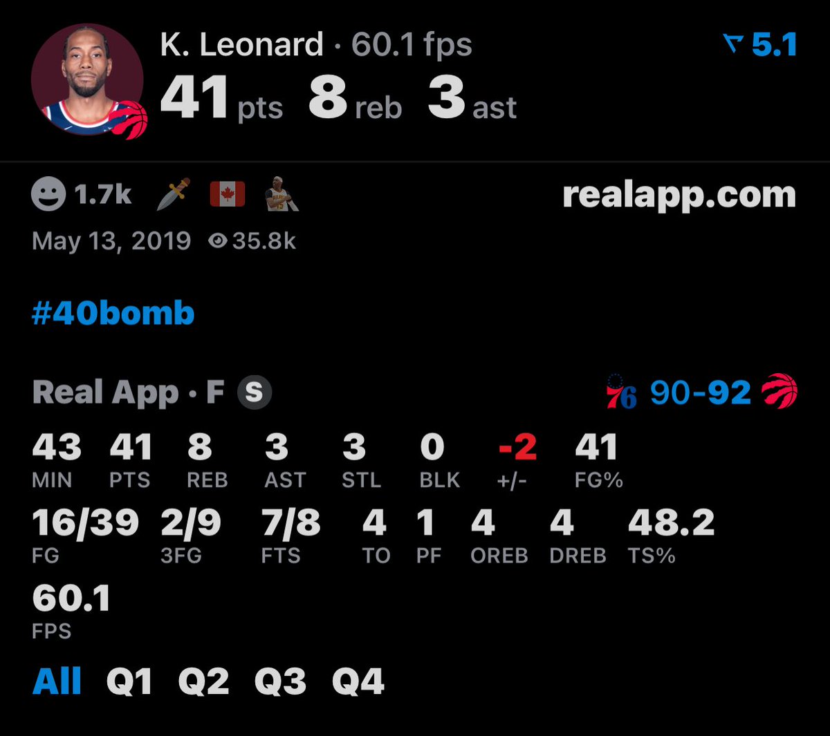 mum6d's tweet photo. Nigga shot the ball 39 times for 41 points https://t.co/HMazb2De7T