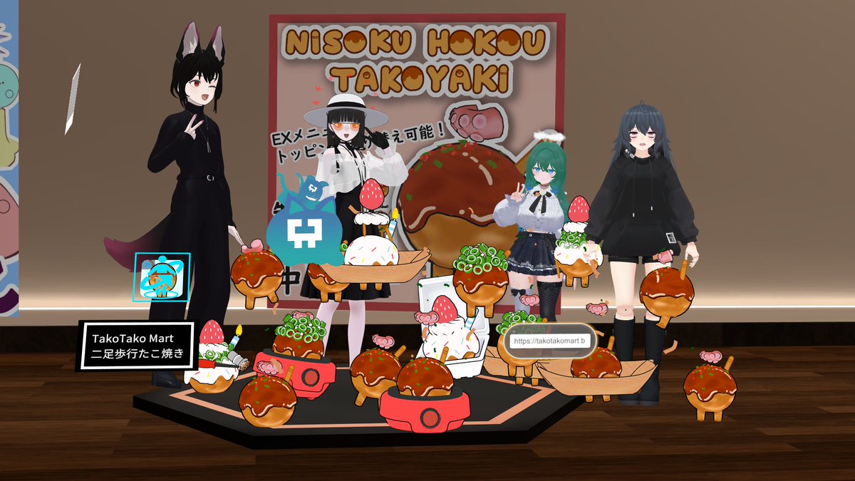 D3IRI's tweet photo. みんなとたこ焼きまみれ https://t.co/ls7MTdKSU5