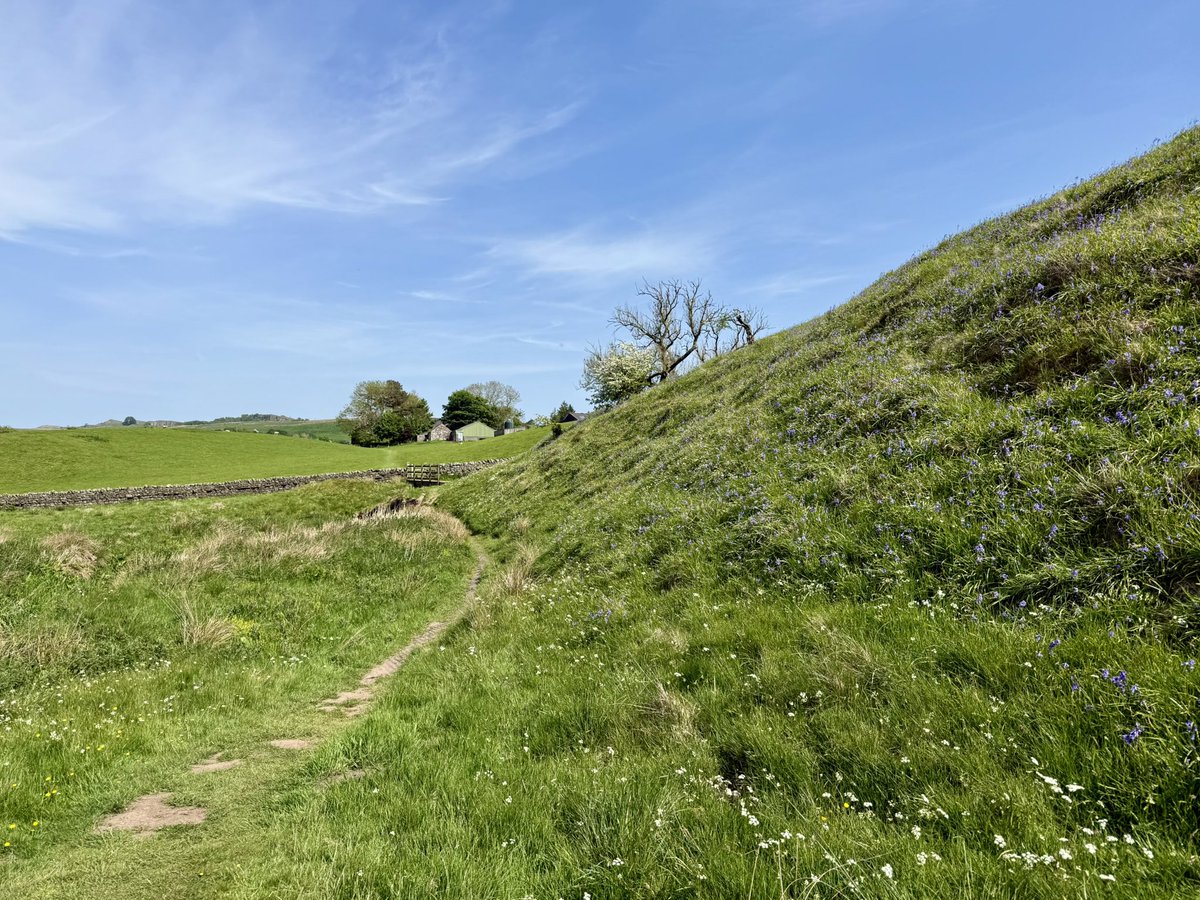 liampcook's tweet photo. #walking down #Hadrianswall i find it so amazing that the wall still stands after all this time https://t.co/8EiBf8H7f4