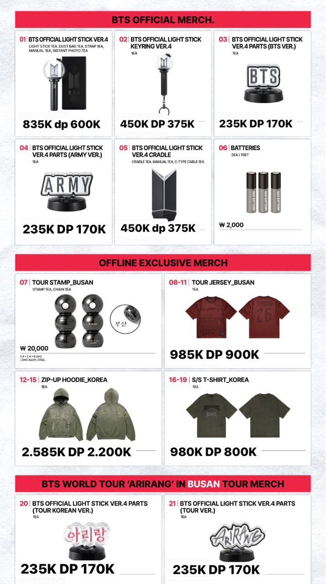 pacarnyaPJM1's tweet photo. OPEN JASTIP HANDCARRY
BTS POP-UP : ARIRANG BUSAN CONCERT

✅ DP 
✅ Pelunasan INA
❌ packing &amp; pengiriman lokal INA 
eta ina 16-20 juni 
🏡 Bogor 

t. Handcarry hc jastip proxy bts pop up merch arirang hybe bangtan https://t.co/y4lfSJmdvk