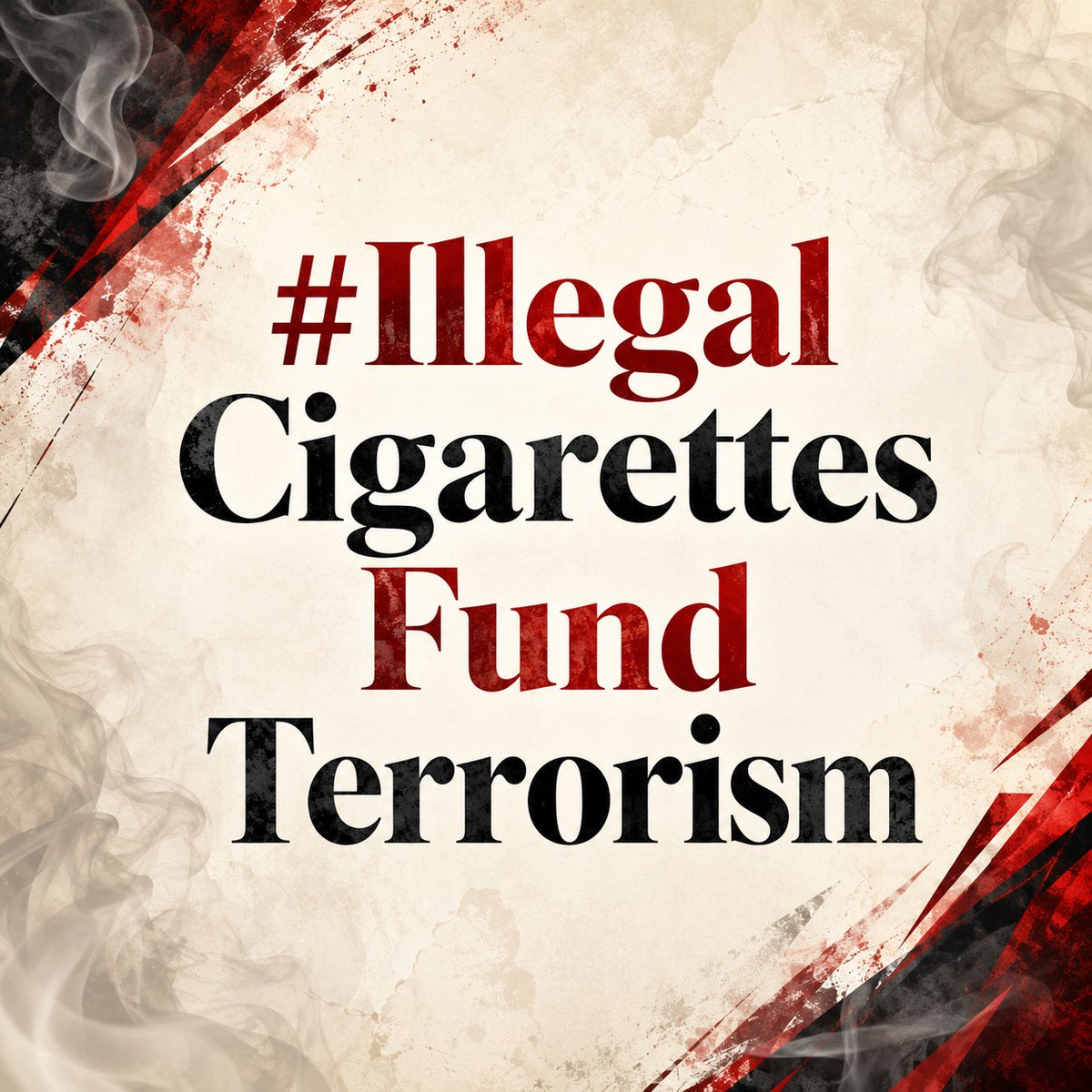 TokenBee8176's tweet photo. Illegal cigarette smuggling harms Pakistan’s economy and fuels the undocumented market. Strong action against smuggling networks can help protect national revenue and strengthen enforcement.
@PakPMO @GovtofPakistan @CMShehbaz @OfficialDGISPR
#IllegalCigarettesFundTerrorism https://t.co/RxIpTDKpgC