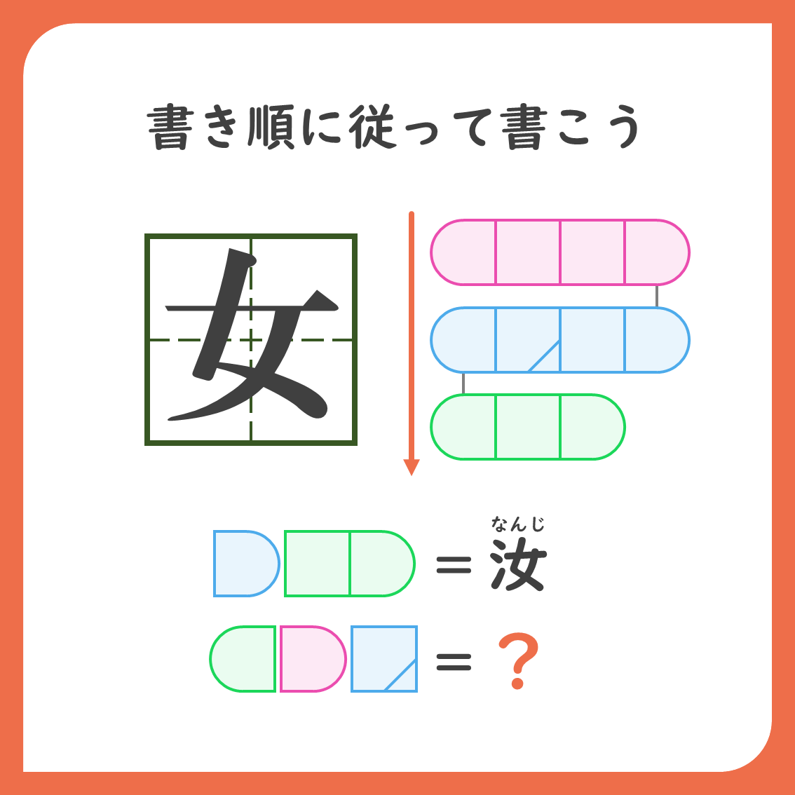 sknkn_skndY's tweet photo. 529問目【彼女】 

答えはかな3文字

#謎解き #おさかな謎 #解けたらRP https://t.co/9EYHoePT6f
