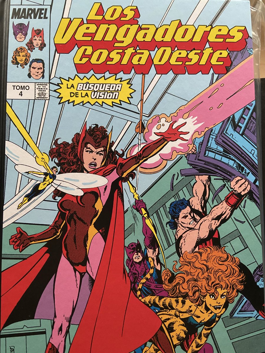 latorresales98's tweet photo. Vengadores costa Oeste de Byrne Vol 1

Me ha decepcionado bastante, en parte por la estima que le tengo a los Wakos de Englehart. Byrne cambia el tono desenfadado y de sitcom de la colección a un tono mas serio. Rompe con muchísimas cosas de Englehart sin ninguna explicación https://t.co/JDmg9jjV6U