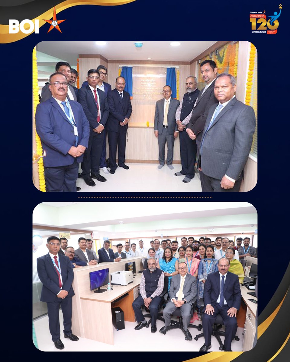 BankofIndia_IN's tweet photo. A significant milestone as Bank Of India's MD &amp; CEO Shri Rajneesh Karnatak inaugurated the Strategic Business Branch at Mumbai. The dedicated branch will drive partnership-led financing solutions and support sustainable business growth.
#BankOfIndia #DigitalBanking https://t.co/BKTKtZkERe