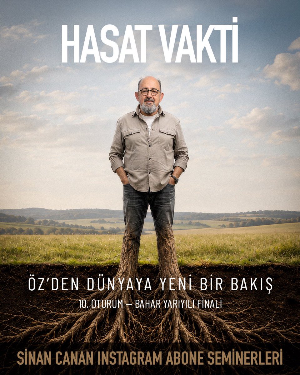 SinanCanan's tweet photo. ÖZ’E YOLCULUK | 10. BÖLÜM: Hasat Vakti | Öz’den Dünyaya Yeni Bir Bakış

📆 9 Haziran Salı
⏰ 21.00

Bu derin yolculuğun her adımında bizimle olmak ve önceki bölümlerin tümüne erişmek için Sinan Canan instagram profilindeki “Abone Ol” butonuna tıklayarak aramıza katılabilirsiniz. 

Detaylı bilgi ve sorularınız için: sm@acikbeyin.com