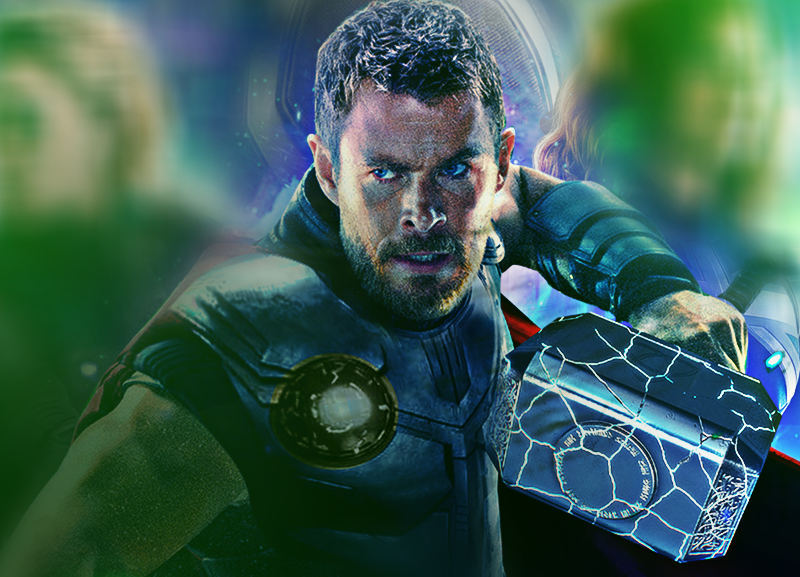 MarvelSpoiler's tweet photo. OFICIAL:
THOR no solo portara la stormbreaker si no también el Mjolnir fragmentado que vimos en THOR 4. https://t.co/bG0KoIcrWp