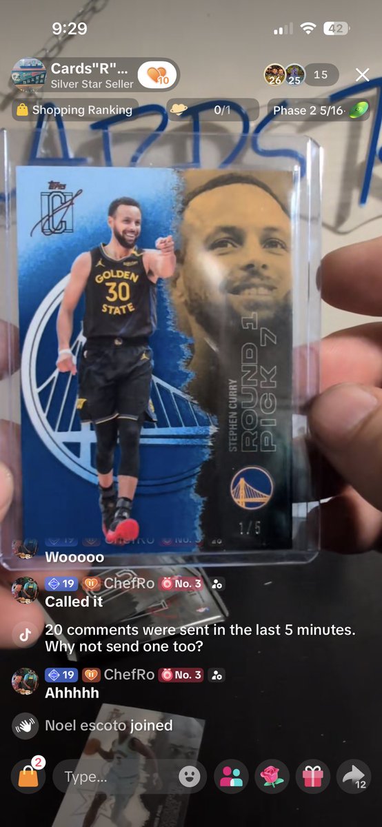 Rodemption_'s tweet photo. @CardPurchaser got this pulled for me earlier! Lost my shit hahaha! Appreciate @CardsRusLLC on TikTok best prices crazy hits for me for nfl and nba but this is for my pc and one of my best ones I’ve added to my pc! So stoked @StephenCurry30 wish it was an auto, can’t complain. 🐐 https://t.co/TkYFirgcc0