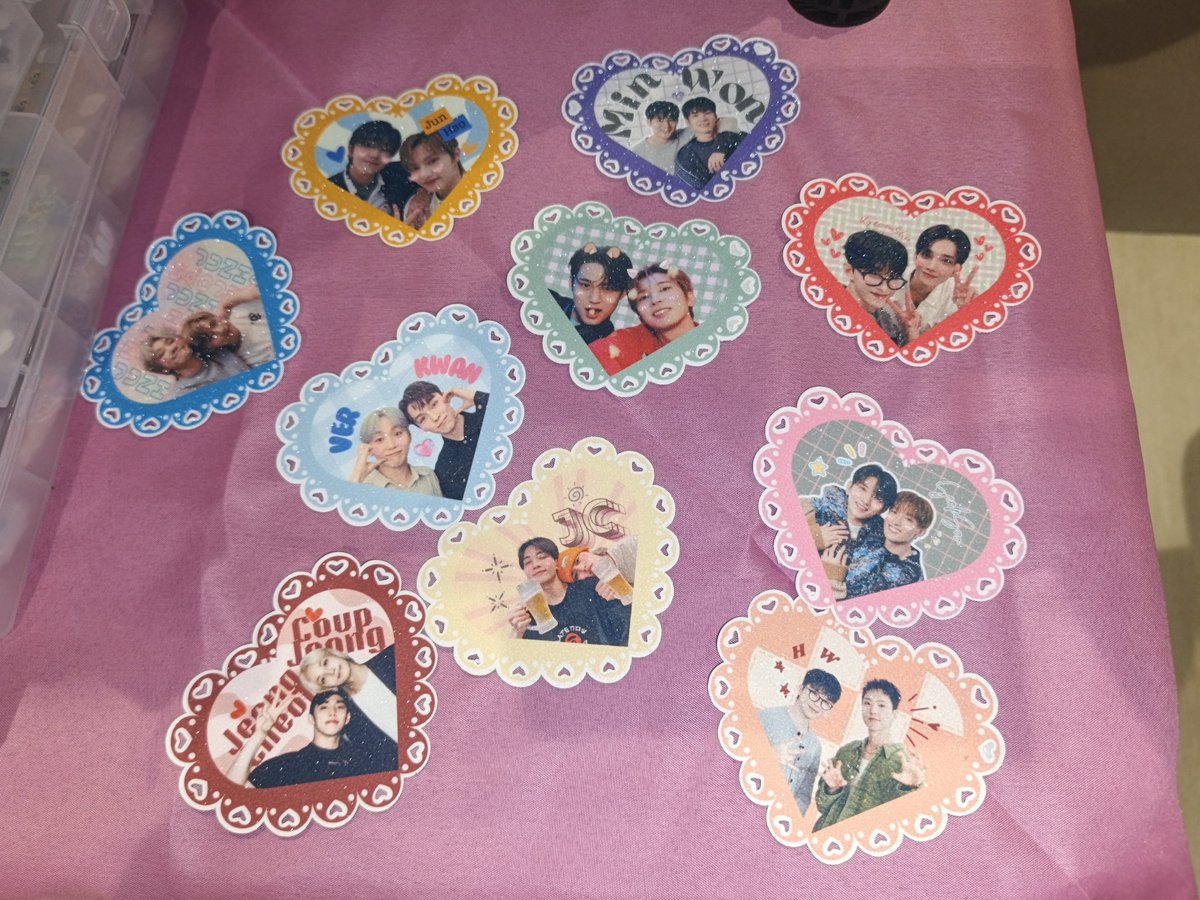 kaikatprints's tweet photo. New HEART PINS available today. With sticker versions too! 

Walk-ins are welcome!

✨SECRETS UNDER THE MOONLIGHT✨
event by @CrescentJun_PH
📍2F Exhibit Area, Building A, Ayala Malls Manila Bay
🗓 June 7, 2026

#SecretsUnderTheMoonlight #FanNightsAtAMManilaBay #AtTheBay #JUN #준 https://t.co/0jsPRgUOTv