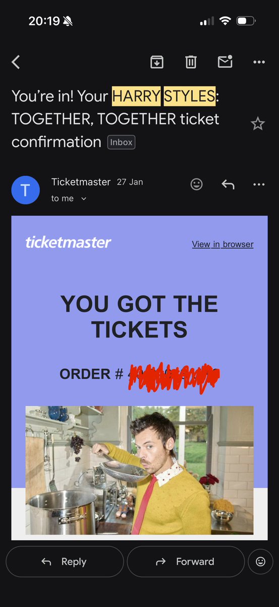 jvnellle's tweet photo. selling standing tickets for harry styles wembley

june 20- 4x VIP disco north standing tickets
july 3- 6x ga north standing
july 4- 1x ga south standing

prices are fv or under fv !!

wts iso london face value together together tour kissco kattdo https://t.co/oD0TTg75RG