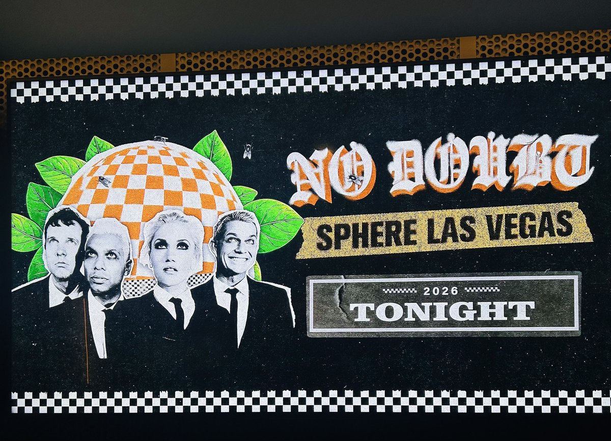 glendap15's tweet photo. No Doubt, my favorite songs still sound the same even after 30 years! When talents are real, age doesn’t matter at all♥️ And fans can still fill the entire venue.

No Doubt Concert @ Sphere Las Vegas https://t.co/4Hm2LEs3xd