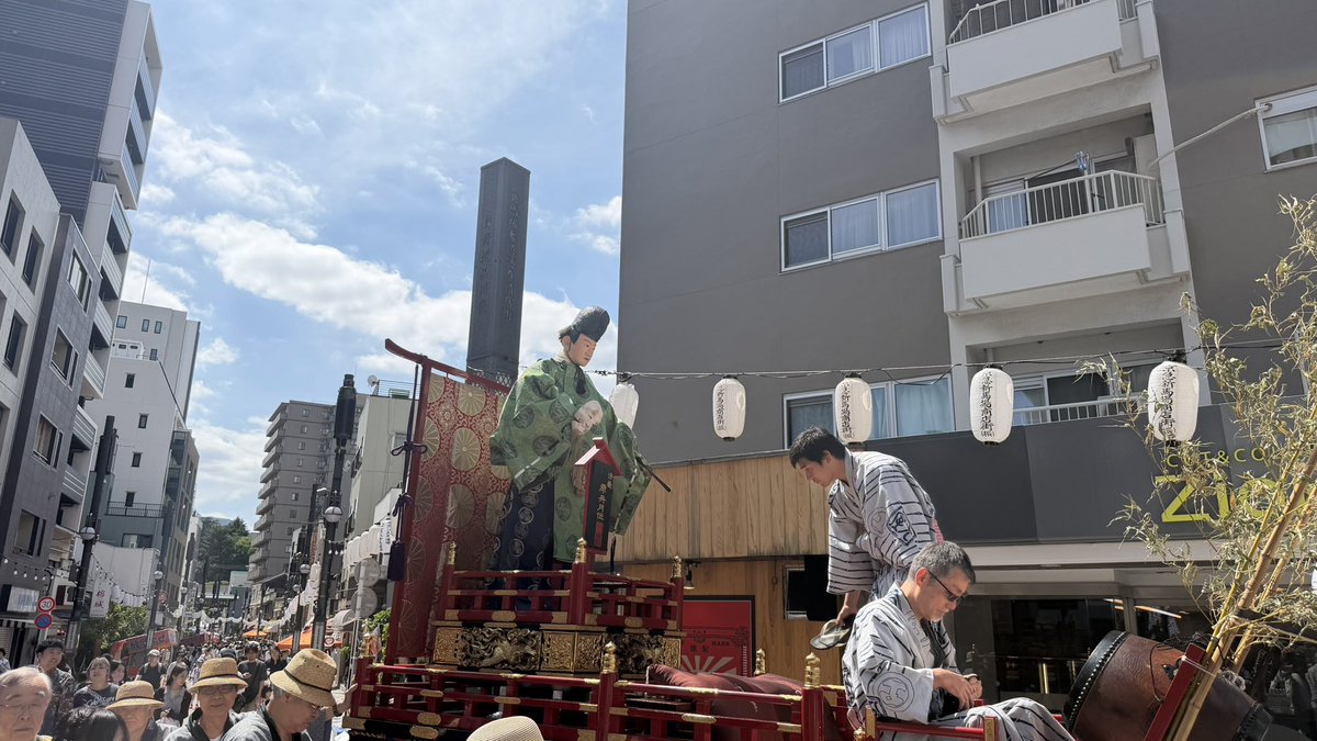 15tetsu's tweet photo. 東海道品川宿お祭りラン。 https://t.co/UKLAoB5cE6