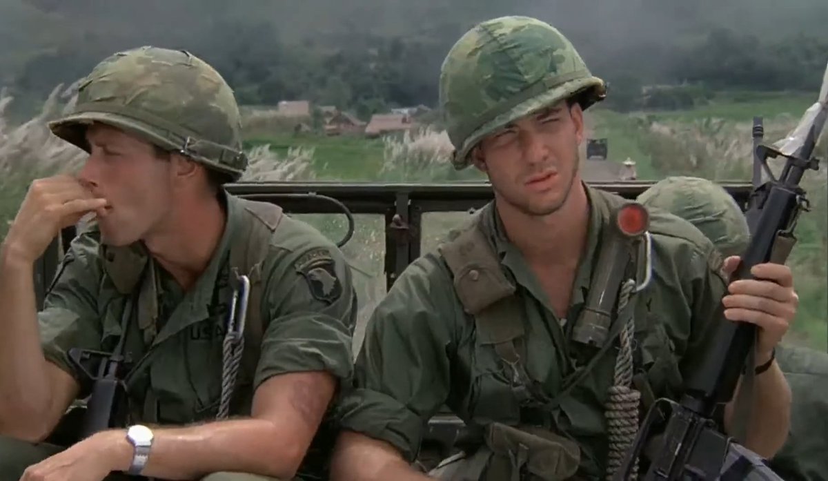 absetzer808's tweet photo. @Bravo24Actual We had a short timer once. Johnny I forget his name. 

He wore a flak jacket, two helmets, armor underwear. 

Ashau Valley. 

When your time is up, your time is up. https://t.co/TG1Et8TPrm