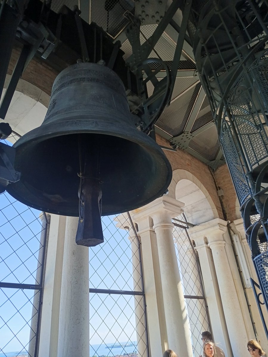 mcnaughthelen1's tweet photo. A bell in St Mark's belltower https://t.co/cAbqqlSxJK