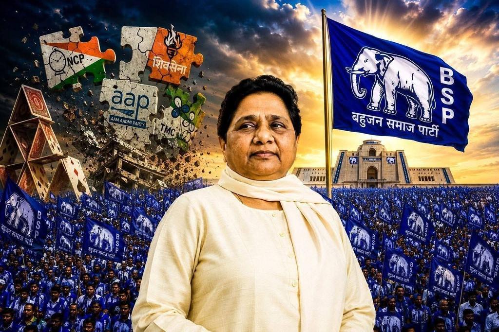 KumarSudeshArya's tweet photo. NCP बिखर गई,
शिवसेना बिखर गई,
AAP बिखर गई,
TMC बिखर गई 

भारतीय राजनीति में जहां एक या दो चुनाव हारते ही पार्टियां ताश के पत्तों की तरह बिखर जाती हैं, वहां बसपा का इतने लंबे समय तक बिना किसी बड़े विभाजन के टिके रहना बहन जी के राजनीतिक नियंत्रण को लेकर एक बेहद सटीक और गहरी राजनीतिक समझ को दर्शाता है। यही बात बहन जी को अन्य नेताओ से अलग बनाती हैं।

पार्टी के भीतर अनुशासन बनाए रखने और बगावत को रोकने के मामले में मायावती जी का कोई सानी नहीं है। तमाम विरोधी दलों के साम, दाम, दंड, भेद के प्रयासों के बावजूद बसपा के झंडे और सिंबल का वजूद आज भी अडिग है, जो उनके मजबूत नेतृत्व क्षमता का लोहा मनवाता है।

बसपा का एक बड़ा 'बेस वोट बैंक' आज भी बहन जी के साथ मजबूती से खड़ा है। बसपा के नेताओं को यह पता होता है कि जनता का मूल वोट केवल मायावती जी के नाम पर मिलता है, इसलिए वे पार्टी तोड़ने का जोखिम नहीं उठाते क्योंकि अकेले अलग होने पर उनका खुद का राजनीतिक अस्तित्व समाप्त होने का खतरा रहता है। सैकड़ों नेताओ के उदाहरण है जो बसपा से अलग होते ही अपना राजनीतिक अस्तित्व खो बैठे हैं।

#BSP का मुख्य वोटर और कार्यकर्ता किसी तात्कालिक लहर या चुनावी जीत-हार के लिए नहीं, बल्कि सामाजिक सम्मान की वैचारिक लड़ाई के लिए जुड़ा हुआ है। यही वैचारिक निष्ठा विपरीत परिस्थितियों में भी पार्टी को बांधकर रखती है।

Written by: Anuj Shergarhi sir.

#BahujanSamajParty #selfrespect #jaibhim #DalitLivesMatter