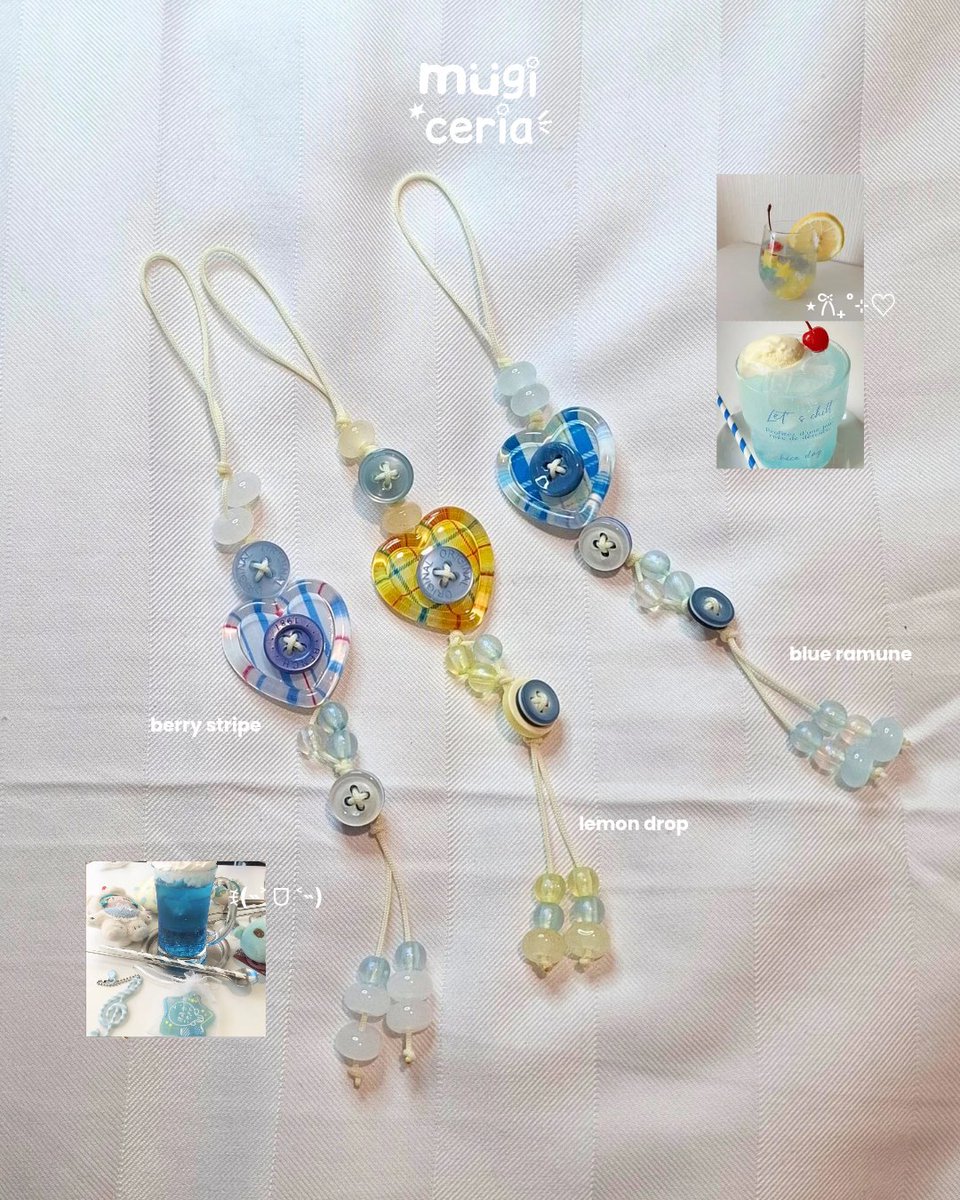 mugiceria's tweet photo. hi kak, aku mau nawarin series pertama dari produk handmadeku🩷

Jelly Hearts Series🫧
Under 20k
🍊 https://t.co/cNl3Whkb08 https://t.co/9h16oRYEmo