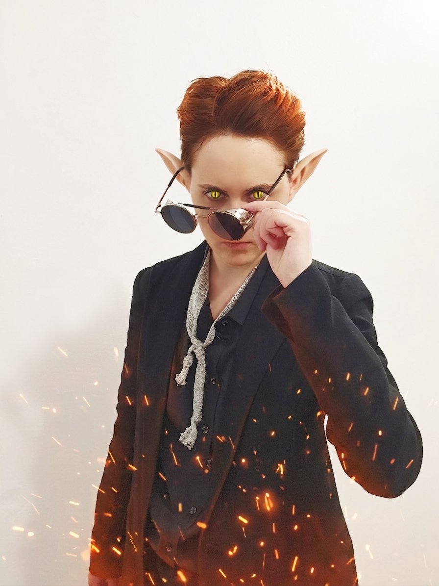 insanity_duck's tweet photo. I am a demon. I am not nice. 
#goodomens https://t.co/7hcHVsjwsd