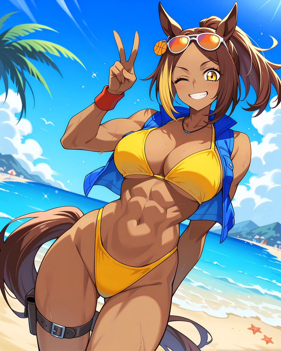 StableTomboy's tweet photo. Michelle My Baby  
ミシェルマイベイビー  
#MichelleMyBaby 
#umamusume #ウマ娘 https://t.co/4O0mt8ppyd