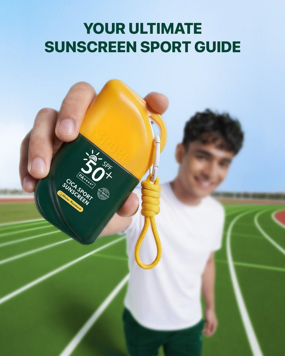 harrysmile1485's tweet photo. Move More, Worry Less☀️🏃♀️
NPURE Cica Sport Sunscreen siap jadi partner disetiap aktivitas aktifmuuu💚💚
Stay active, stay protected☀️💚
https://t.co/tgV3OW1XbB
#harryvaughan #NPURE #GenerasiKulitSehat https://t.co/NnxlxJa86Q