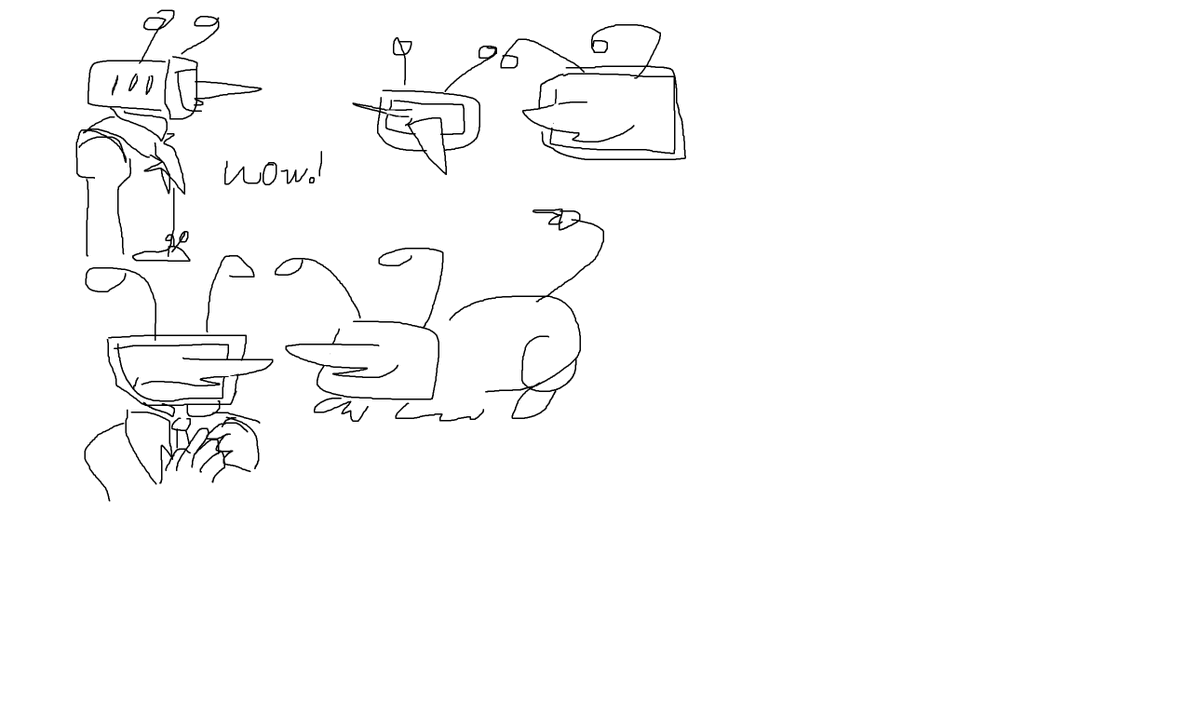 esotericpony's tweet photo. tenna scribbles because i dont want to lose them again https://t.co/6uuCONxXks