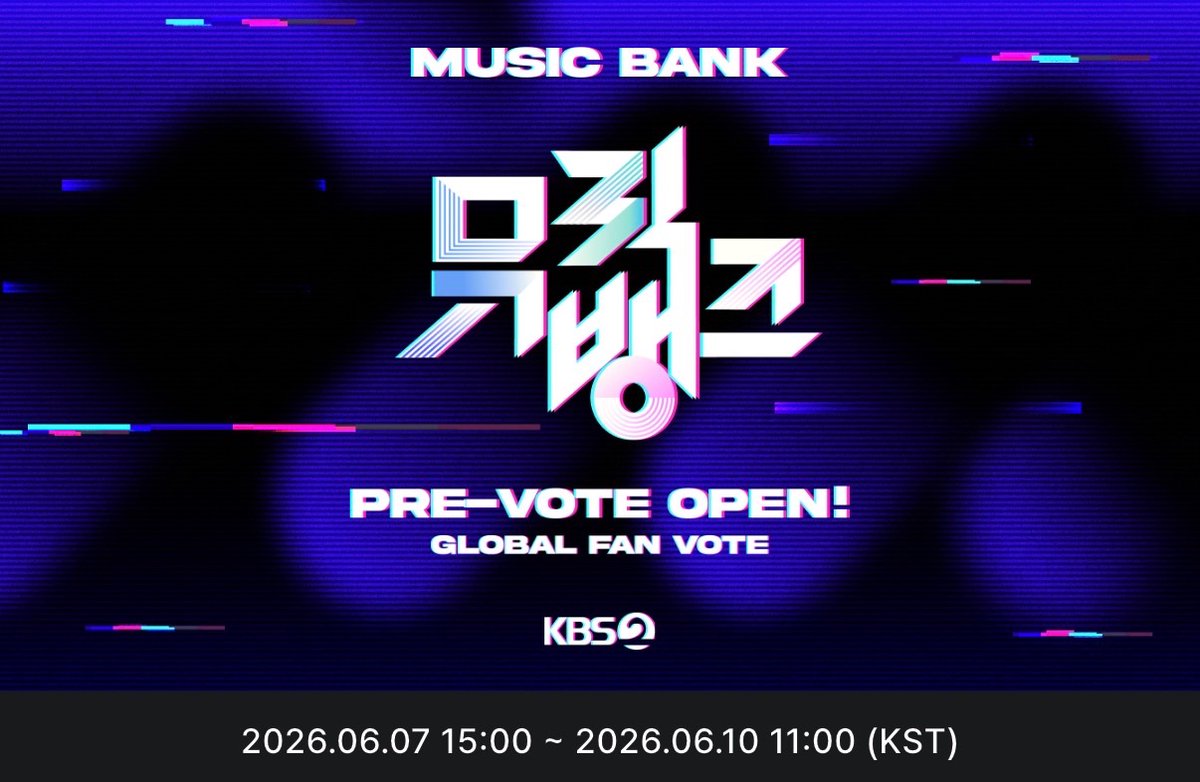 CORTISTRM's tweet photo. [1296회] KBS 뮤직뱅크 사전투표

REDRED가 1296회 뮤직뱅크 사전투표 후보에 올랐습니다✨
1위 가능성은 높지 않지만, 코르티스를 위해 투표에 참여하고 싶은 코어들은 자유롭게 투표해주세요!

🗳 투표 대상
🎵 CORTIS - REDRED

🗳 팬캐스트 앱 투표
✔ 하트 50개당 1표
✔ 1회 최대 500표
✔ 10분 후 재투표 가능
✔ 다계정 / 무제한 투표 가능
https://t.co/ZT95f2NhqN