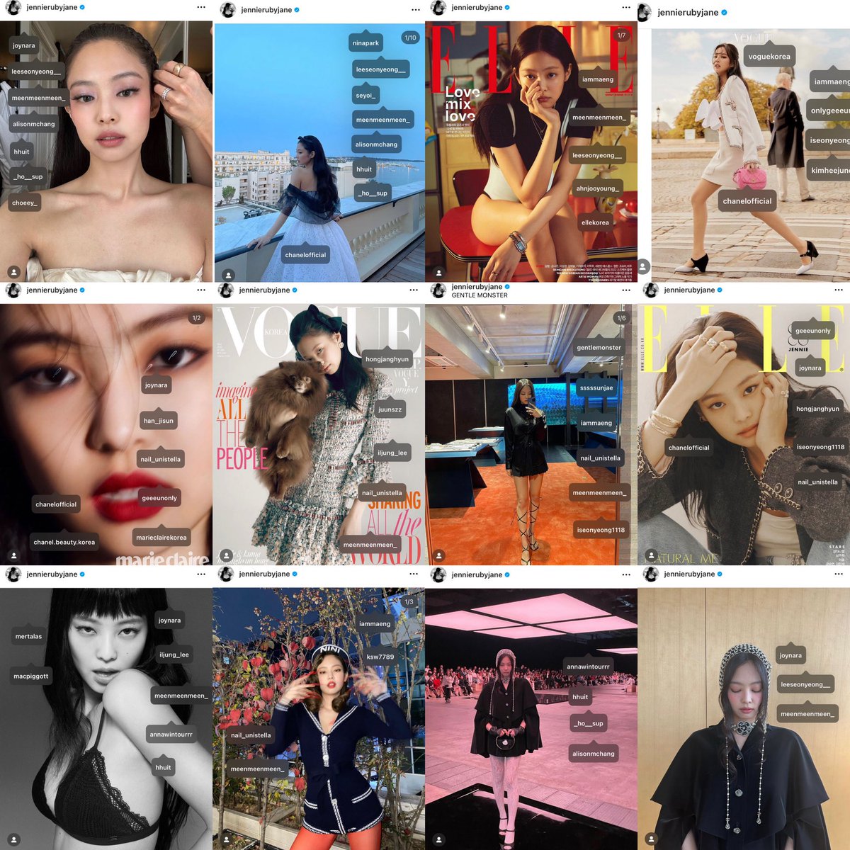 jeninjanx's tweet photo. เจนนี่เลยค่ะ เป็นศิลปินที่น่ารักกับทีมงานเบื้องหลังมาก แท็กชื่อไอจีให้เครดิตตลอด แล้วทำแบบนี้มาตั้งแต่แรก ๆ จนปัจจุบันดังระดับโลกก็ยังทำเหมือนเดิม แสนดีที่สุด https://t.co/45GrX4H1Av