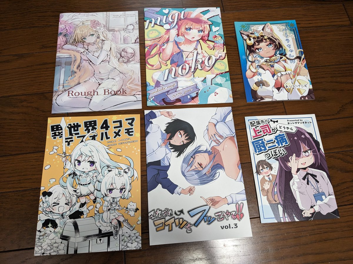 Post by 瀬田まみむめも on X: コミティア戦利品