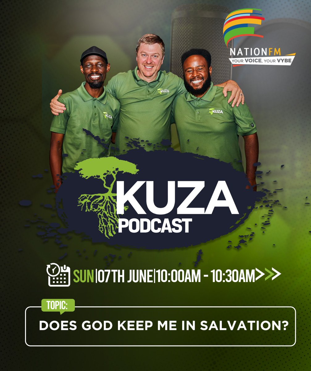 NationFmKE's tweet photo. Does God keep me in salvation?
#NationFM #YourVoiceYourVybe https://t.co/jnYE3XjoZW
