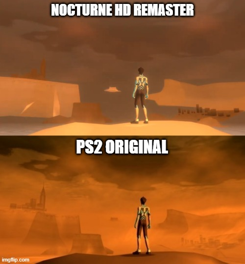 RoytaMustDie's tweet photo. Legit one of the ugliest remasters I've ever seen. Not sure what technical element is so hard for them, but you see this type of errors a lot in PS2 remasters. Same with transparancy issues. https://t.co/LXS1cbRBIR