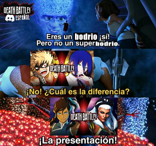 Axo__Elote's tweet photo. Lol #DEATHBATTLE https://t.co/uFCAwkpiW4