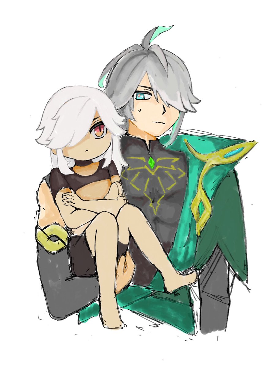 kyorei93's tweet photo. 完成諦めた絵茶😭
🌱⚖️ https://t.co/KKdPL8UCa0