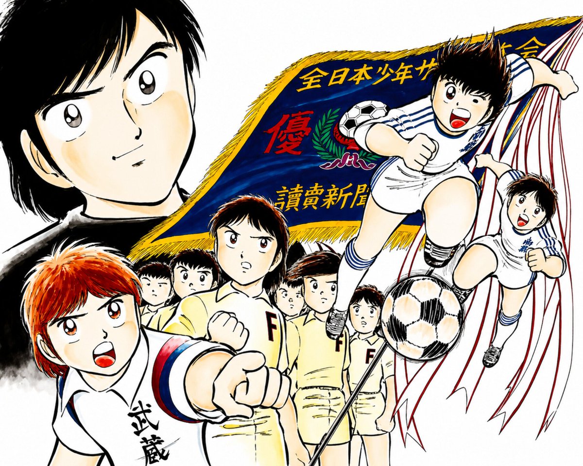 CTFGenzo's tweet photo. #CaptainTsubasa 
#キャプテン翼 https://t.co/XEsi9Nu5Fp