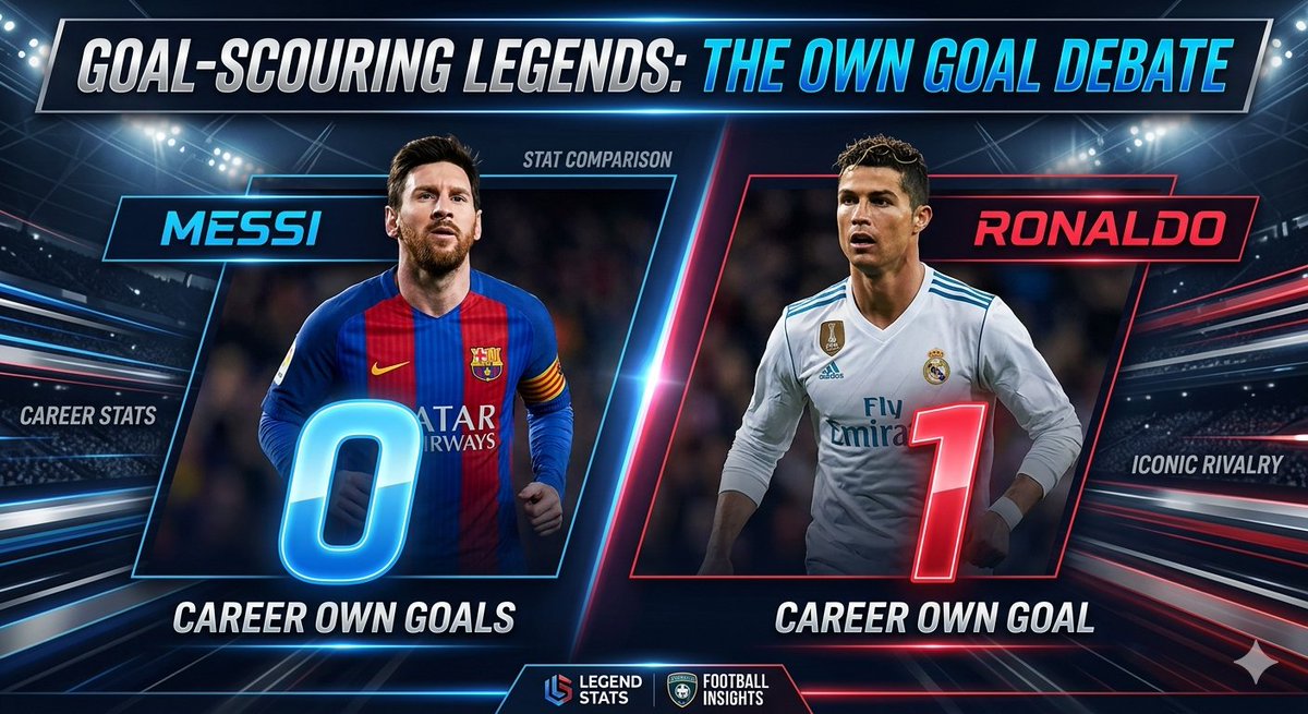 Adexnoble2999's tweet photo. An own-goal (Madrid vs Granada) 2013
Messi vs Ronaldo https://t.co/kBnnbvgFaa