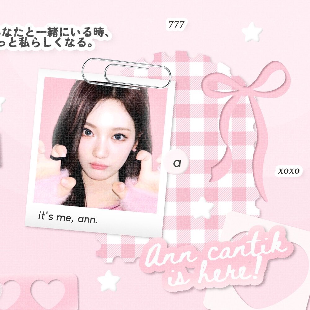 ꒰ 🎀 𖠗 𝓐nn cantik ᐢ..ᐢ ! tweet media