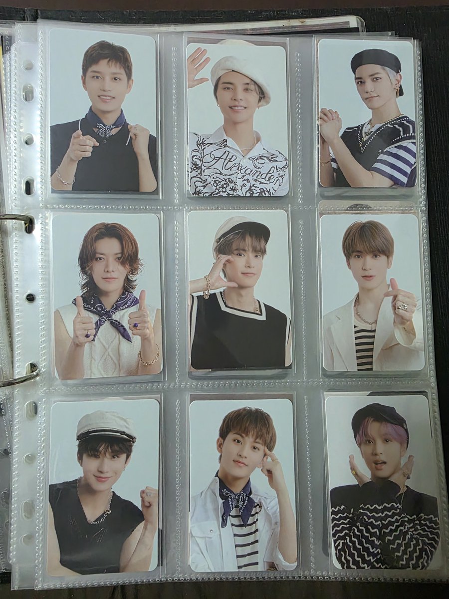 Chenle_pp's tweet photo. การ์ดเซต 9 ใบ 350 รวมส่งครับทุกเซตครับ #ตลาดนัดnct127 #ตลาดนัดnct https://t.co/Xd76nBzlkr