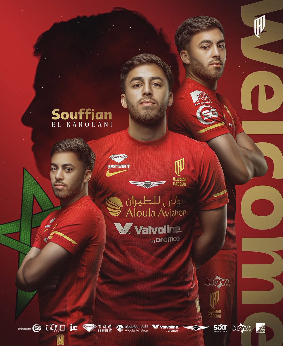 LIstrati's tweet photo. 💥🇲🇦Thrilled to have been a part of the team bringing Moroccan international Souffian El Karouani to Al-Qadsiah FC. A top talent from the Eredivisie heading to an very ambitious project in Saudi Arabia https://t.co/4BQ2xrg3Vp