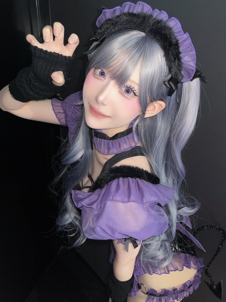 Dekomorio0's tweet photo. 💜サキュバス💜 https://t.co/v8ZFylt0tI