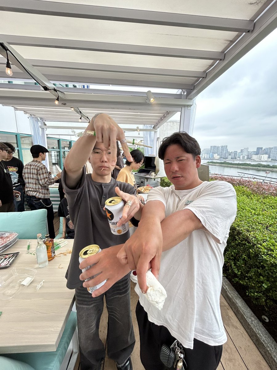 6Kousuke10's tweet photo. BBQ🍖 https://t.co/LCQN577UXG