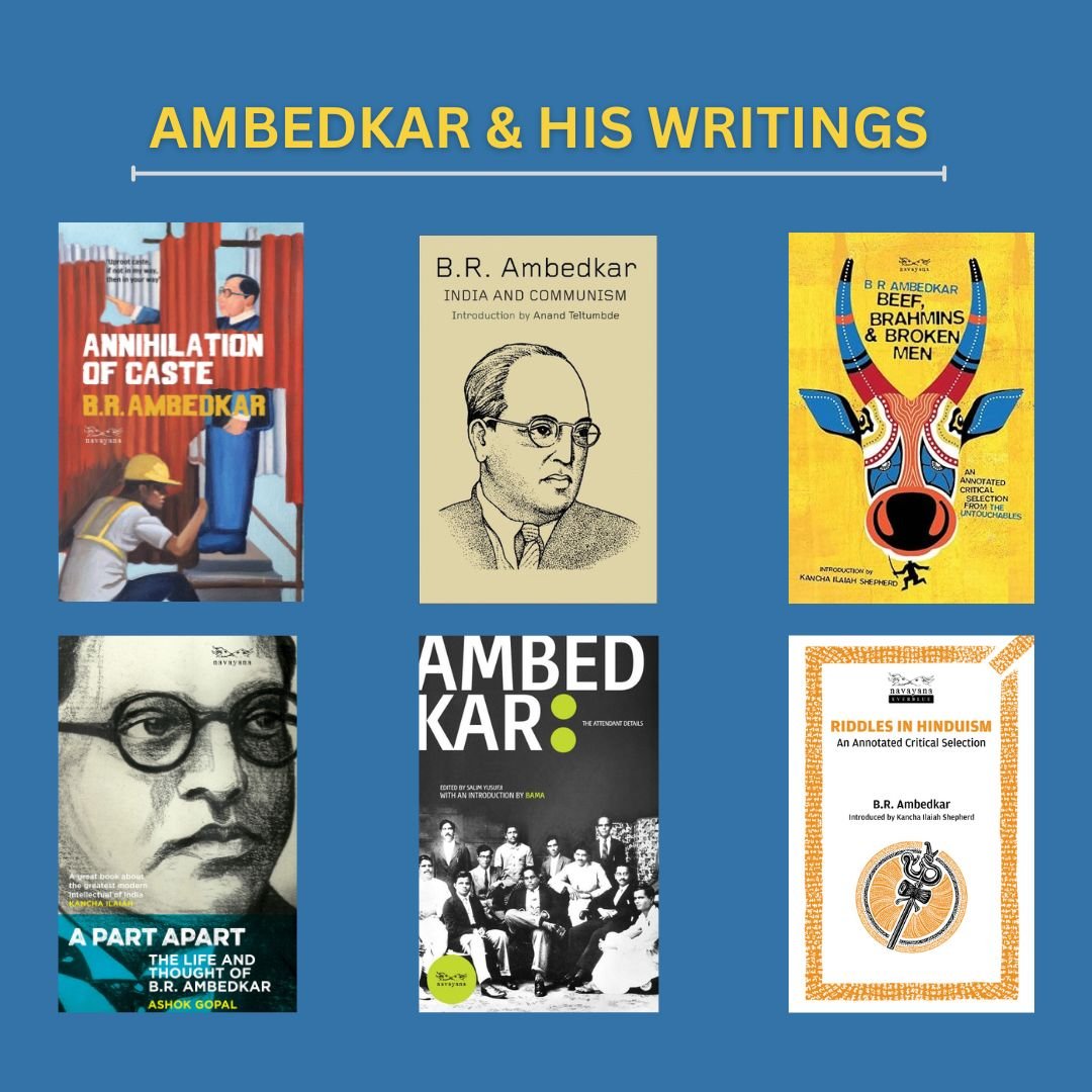 LeftWordBooks's tweet photo. Ambedkar &amp; His Writings Bundle⚖️

A selection of essential writings by B.R. Ambedkar on caste, democracy, social justice, and the struggle for equality.

💰 MRP - Rs.3040
💵 Offer Price - Rs.2700
🤑 Book Club Price - Rs.2170

Link : https://t.co/A9D5vMGQxV https://t.co/abSBrKCHiT